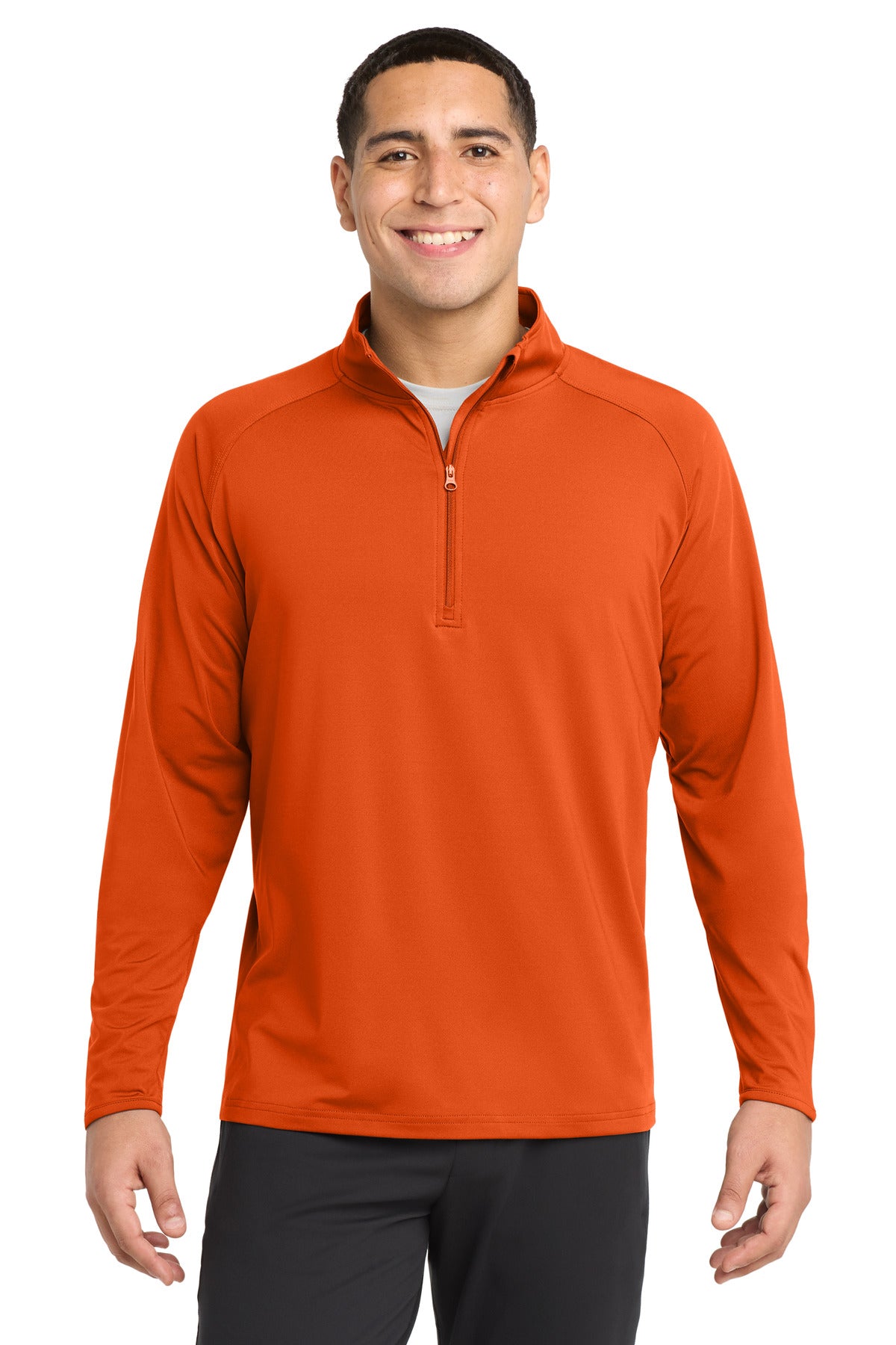 Sport-Tek Men's Sport-Wick Stretch 1/4-Zip Pullover