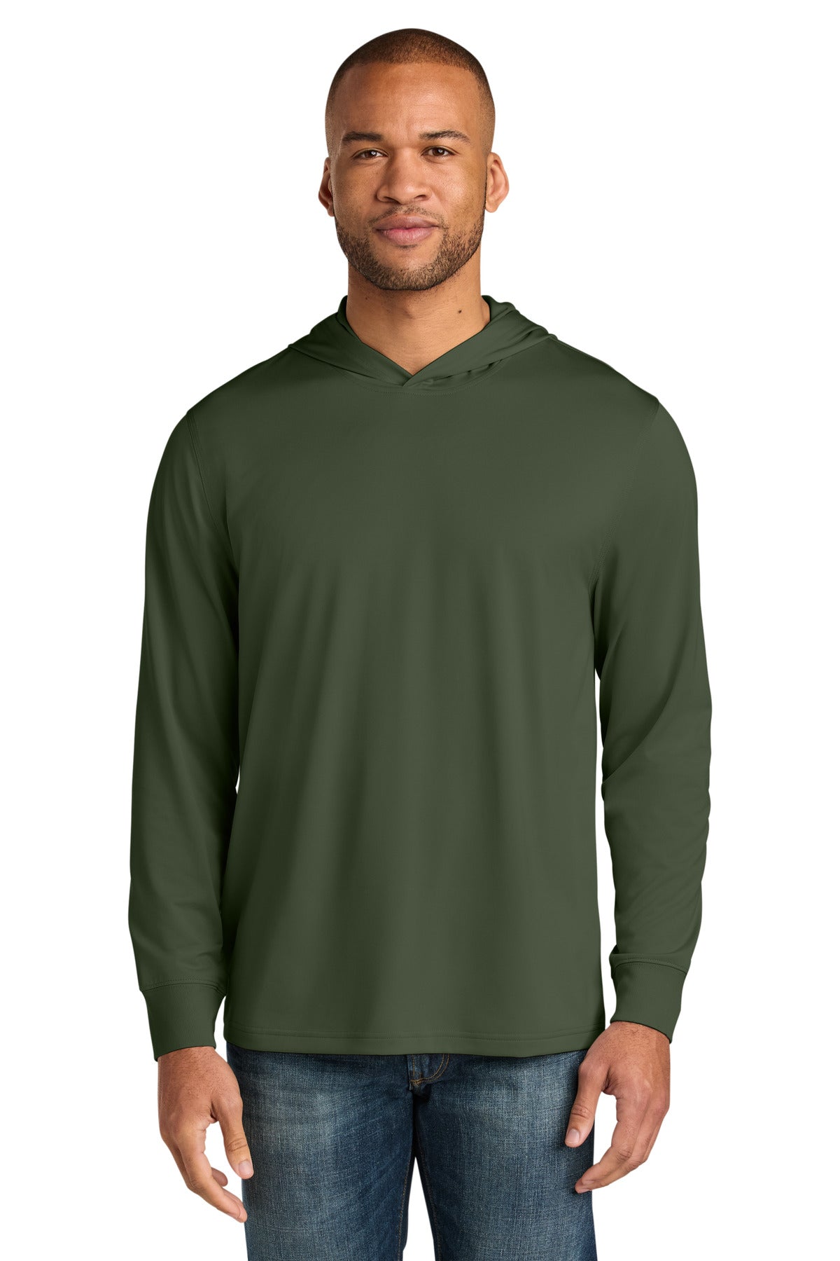 CornerStone Men's Workwear Pro Long Sleeve Hooded Tee CS440LSH