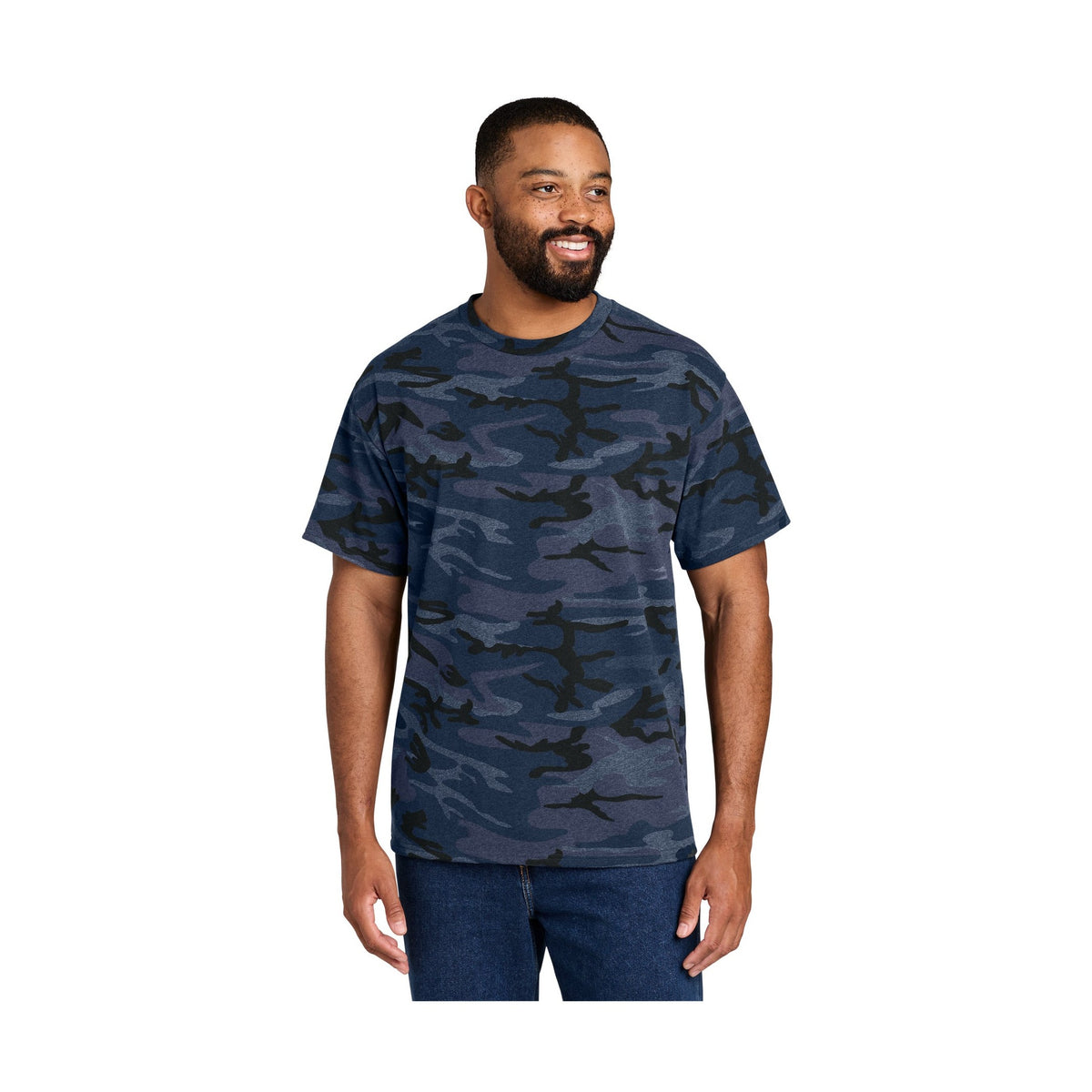 Port & Co Men's Core Cotton Camo Tee