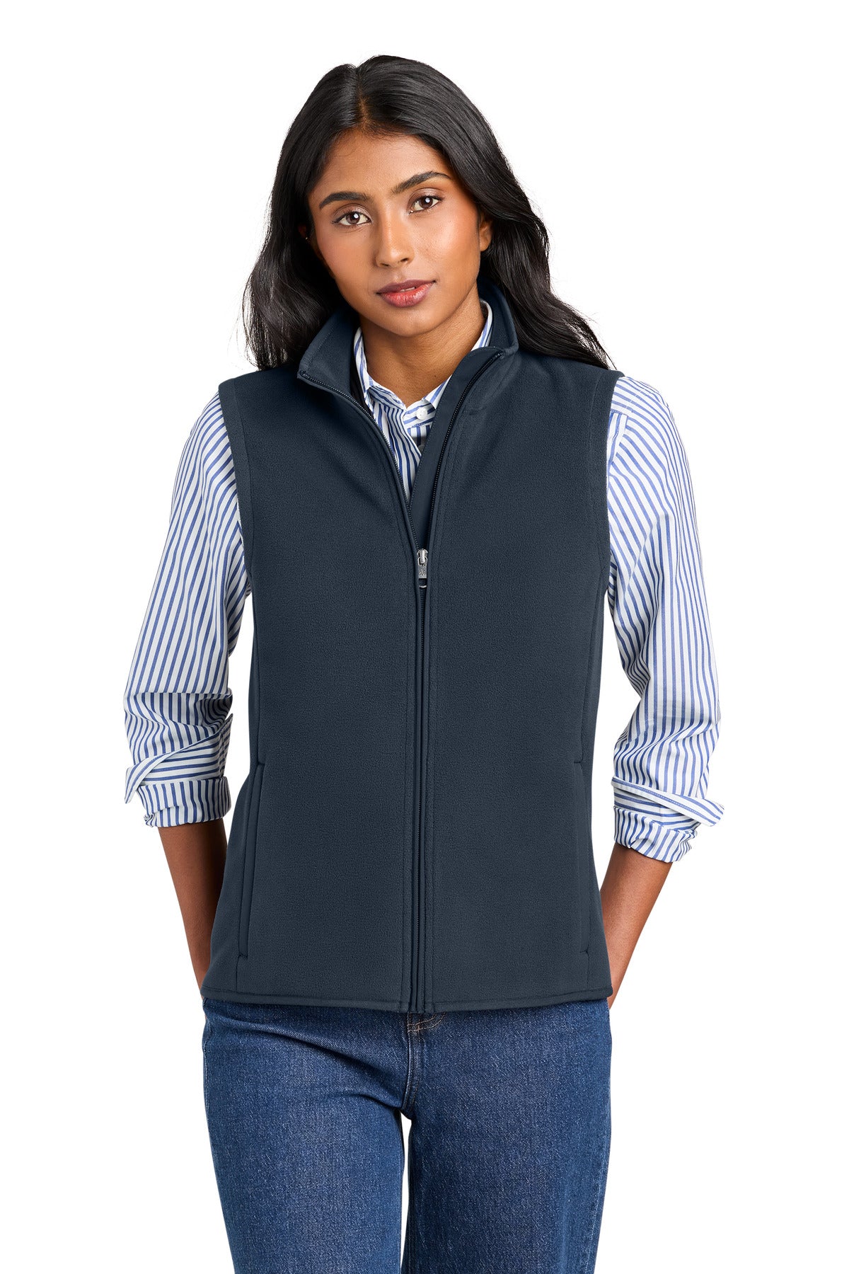 Brooks Brothers Women's Fleece Vest BB18615