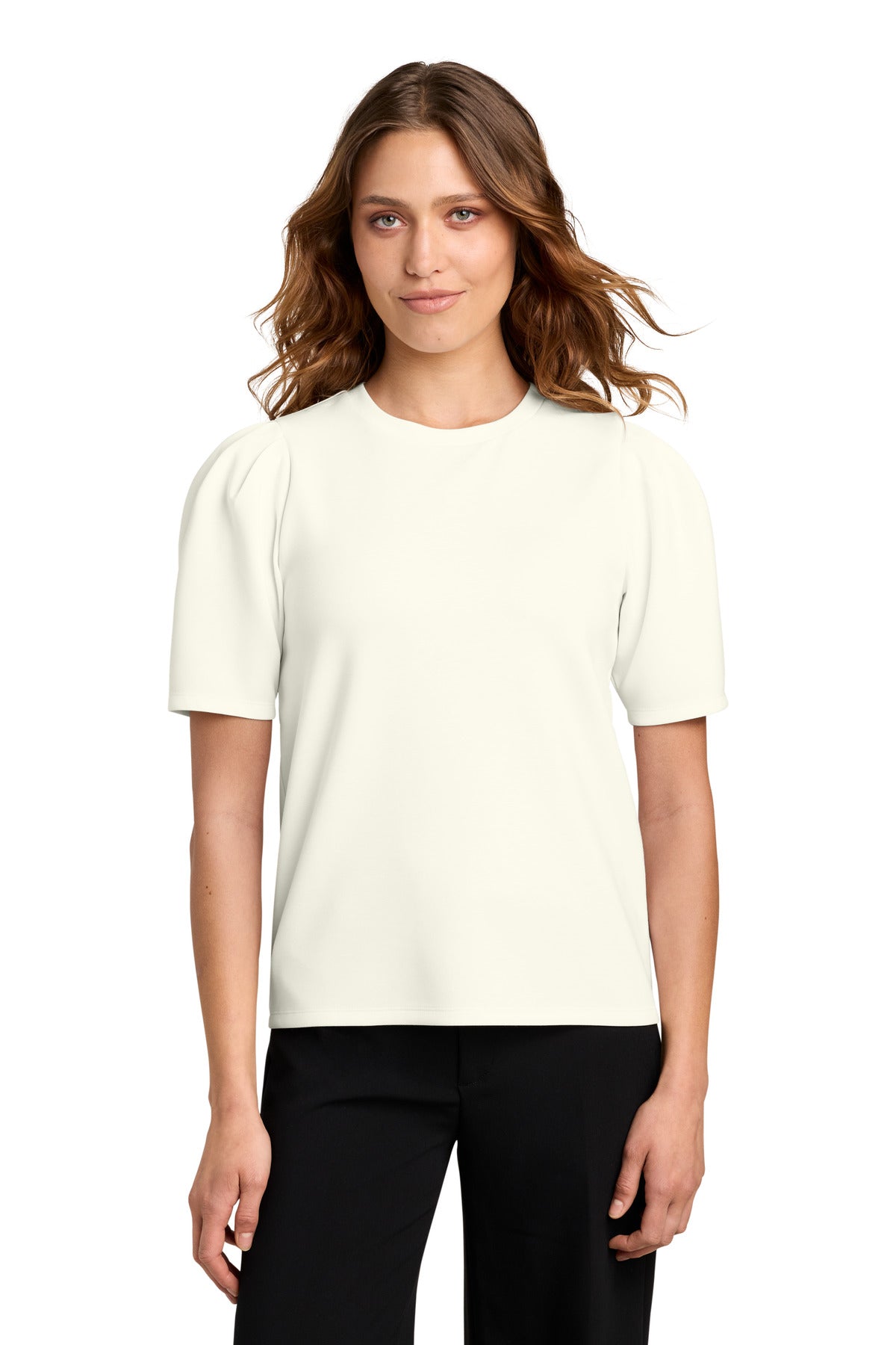 Mercer+Mettle Women's Short Sleeve Lite Spacer Top MM1041