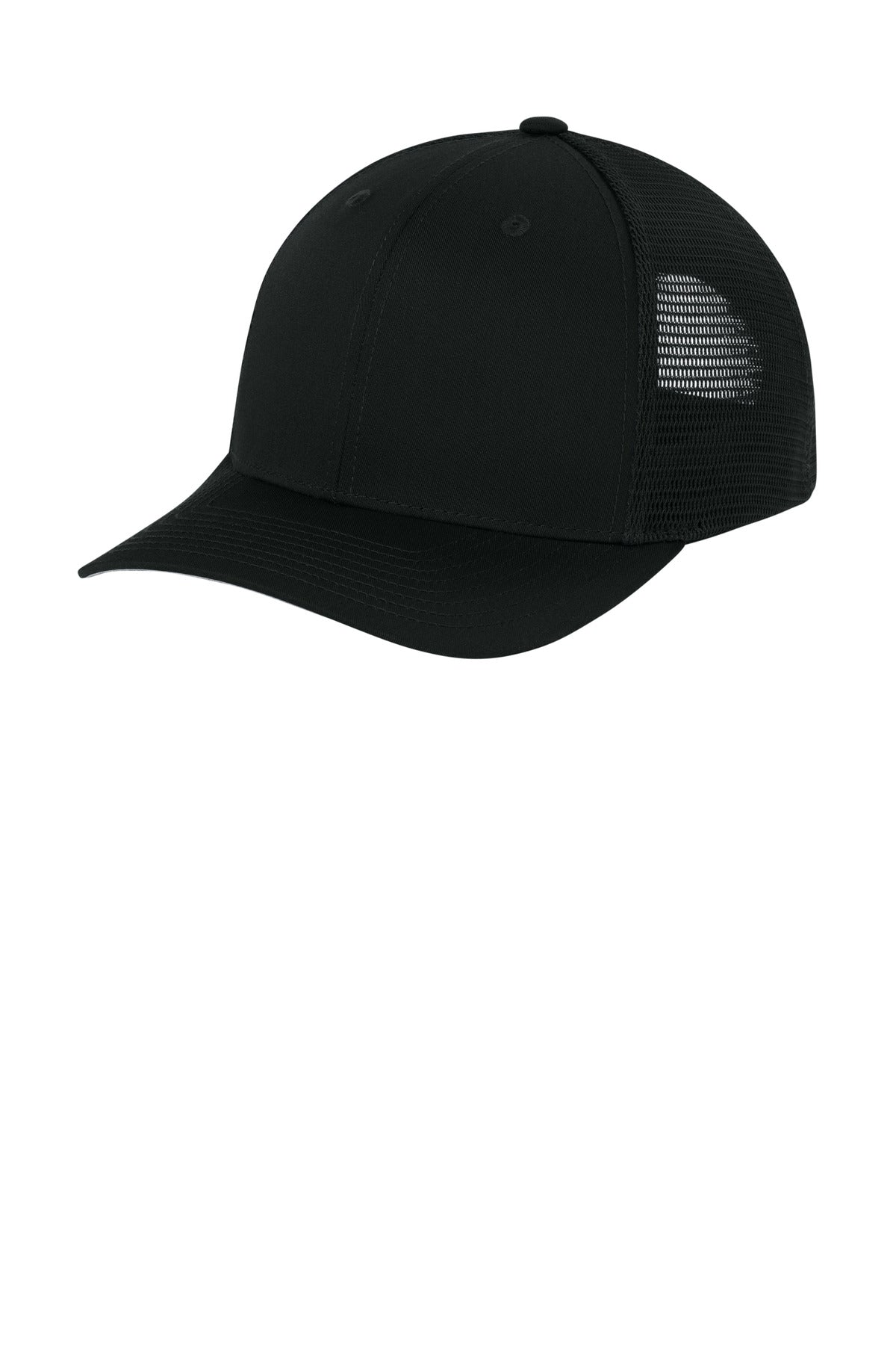 Sport-Tek Stretch-Tek Snapback Trucker Cap STC74