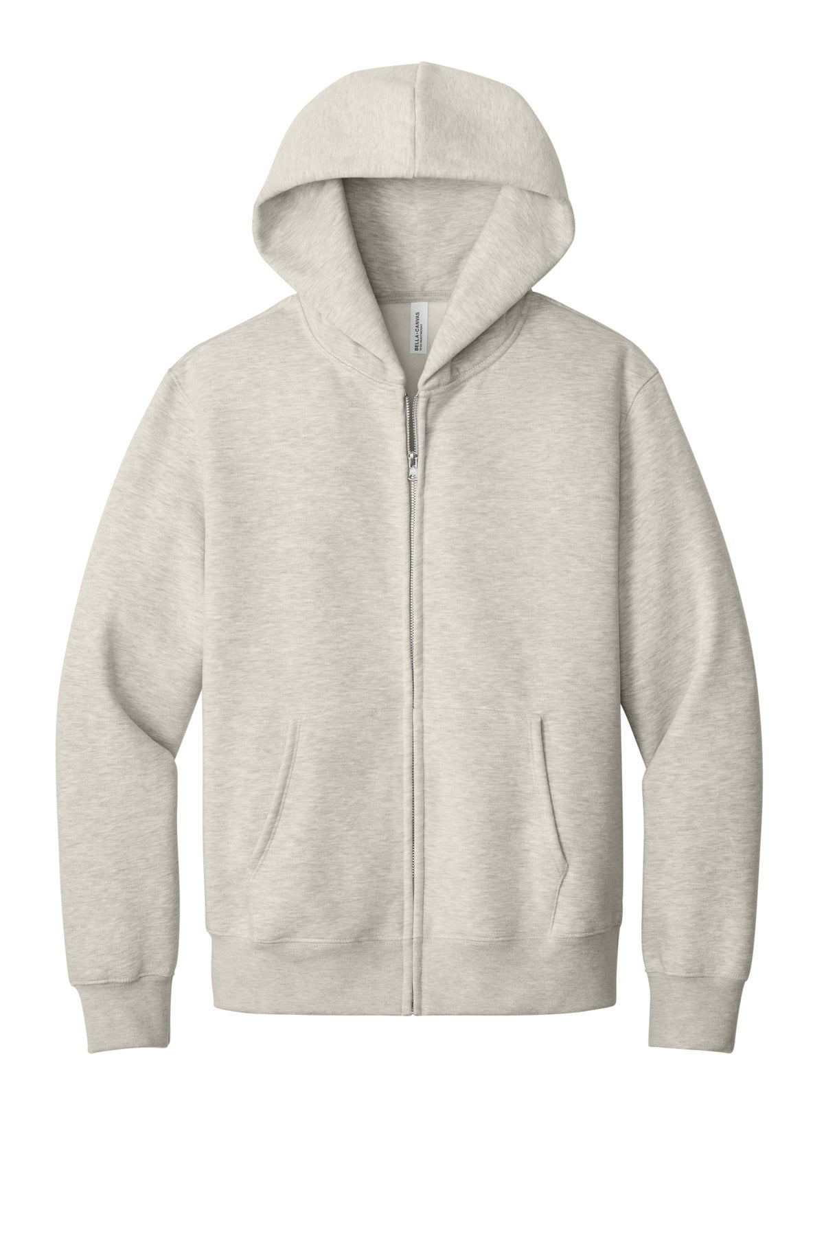 Bella + Canvas Men's 10 oz Full-Zip Hoodie Sweatshirt