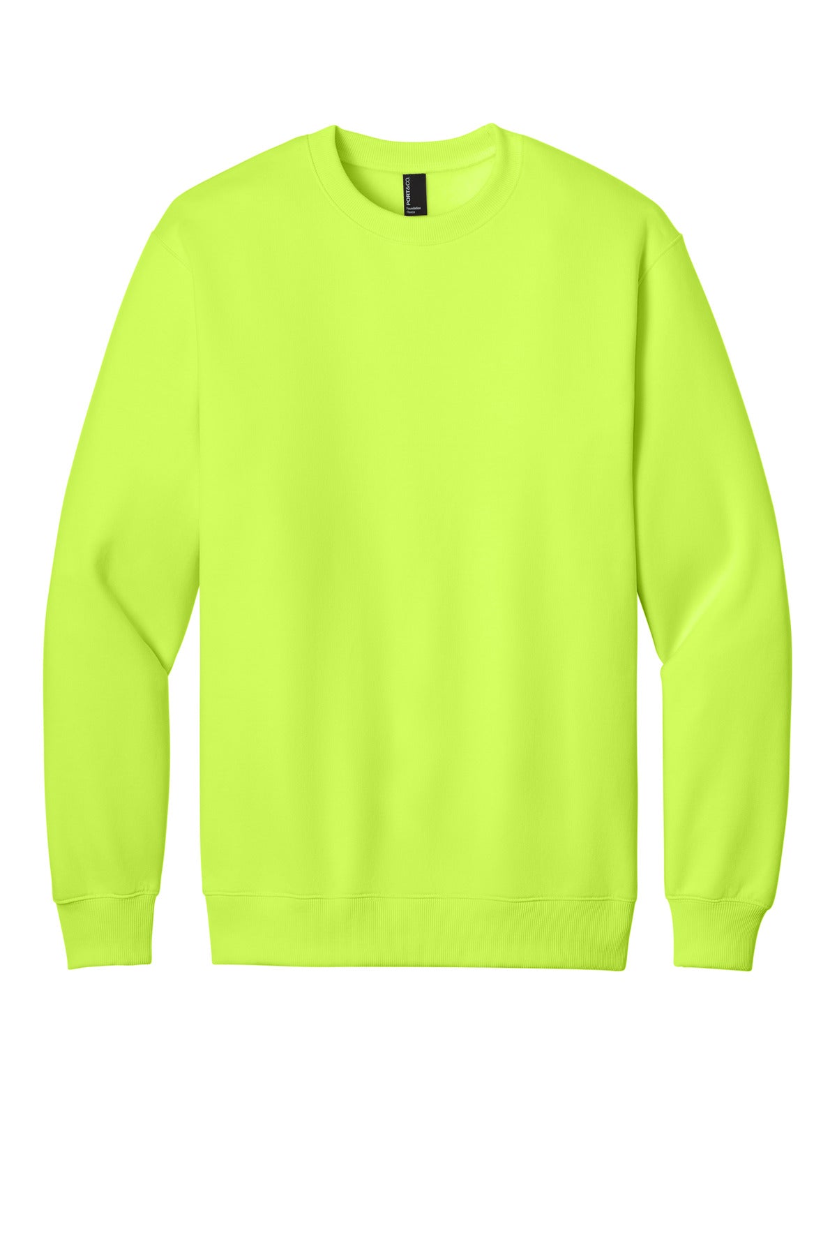 Port & Co Men's Foundation Fleece Pullover Crewneck Sweatshirt PC107