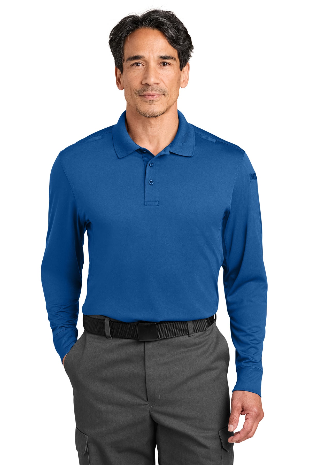 CornerStone Men's Workwear Pro Tactical Long Sleeve Polo CS452LS