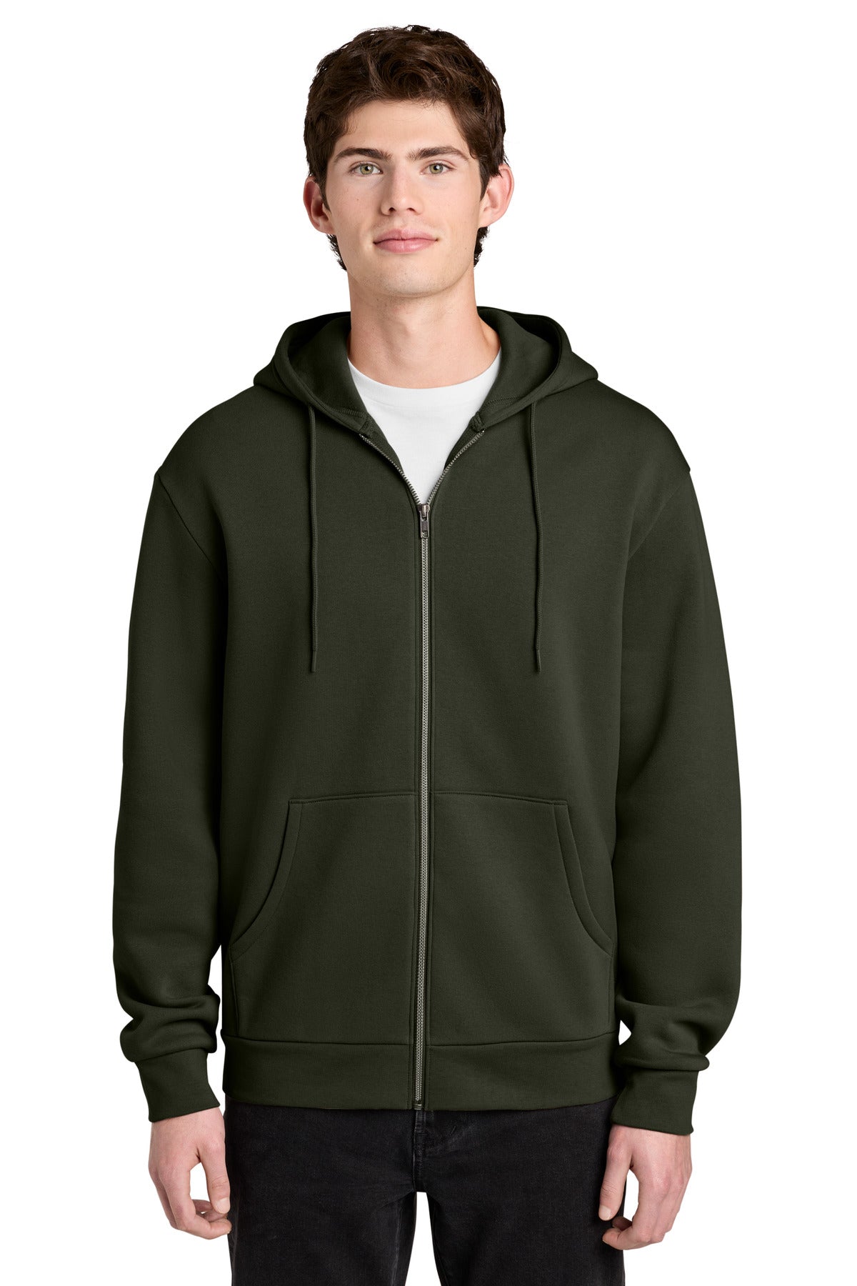District Men's MelloFleece Full-Zip Hoodie DT6702