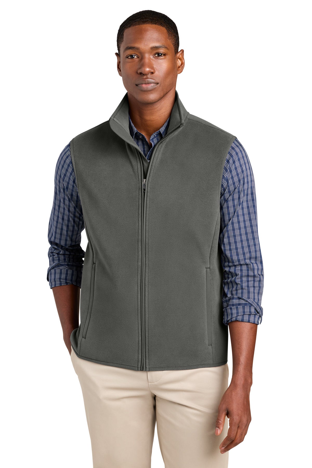 Brooks Brothers Men's Fleece Vest BB18614