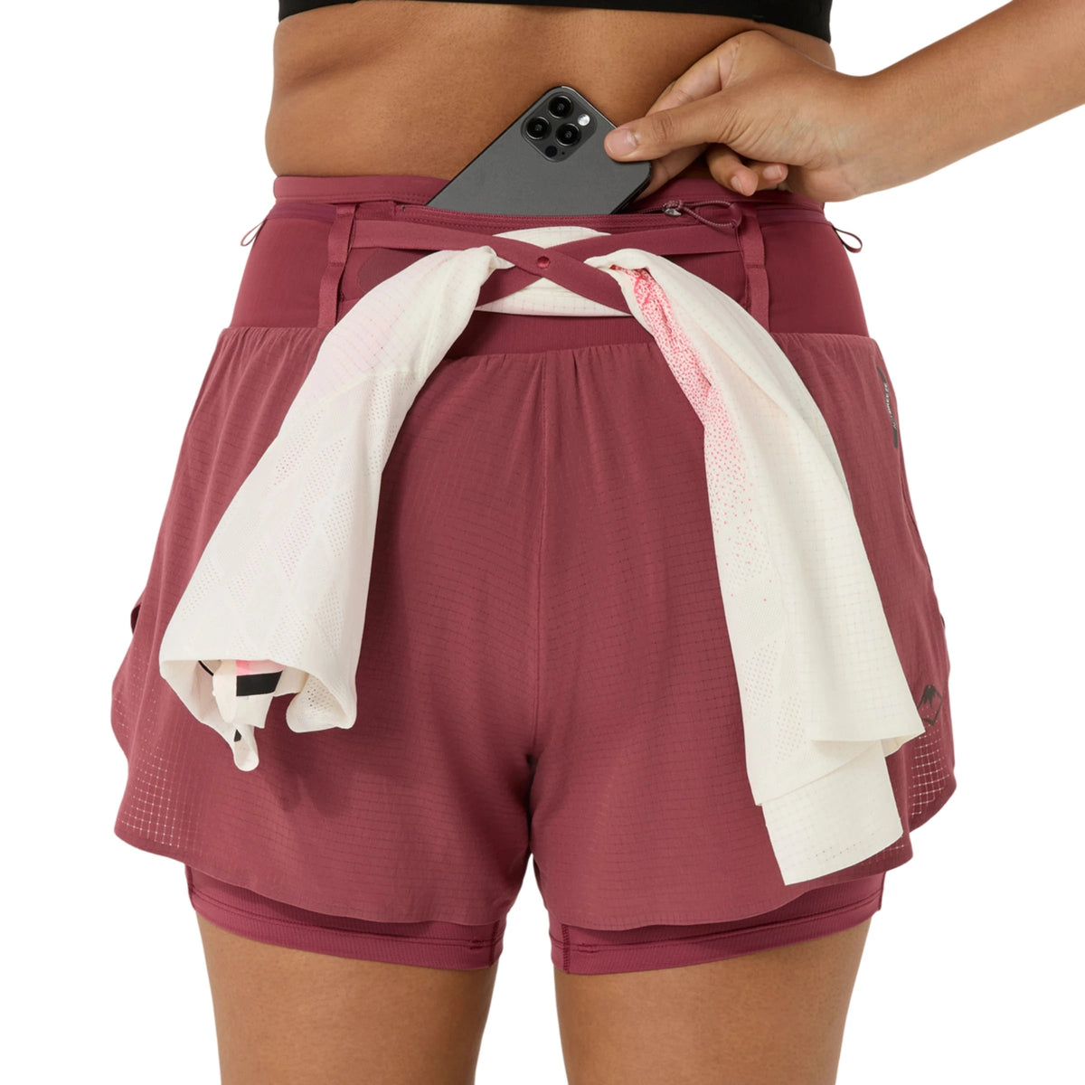 Asics Women's Fujitrail Elite Shorts-9