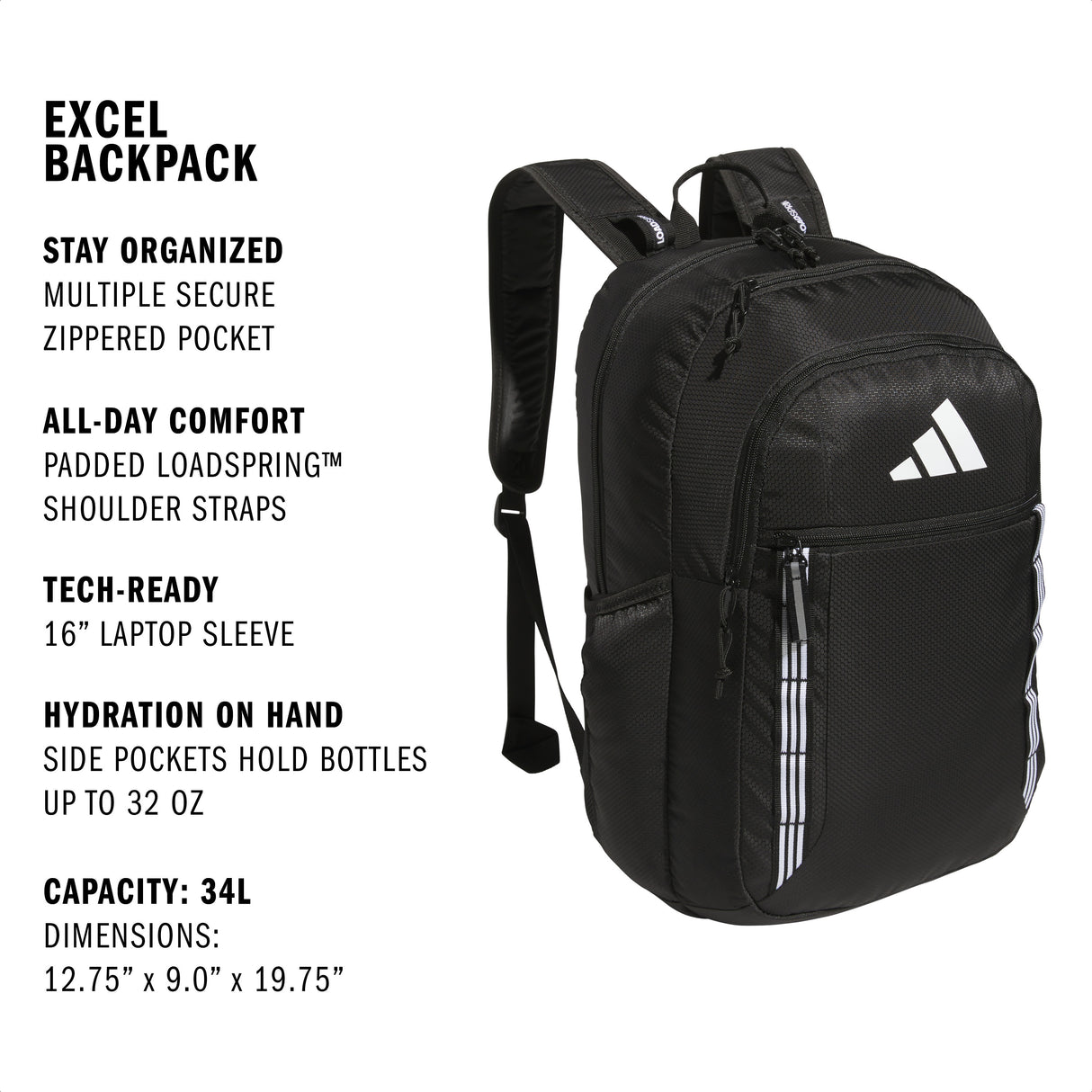 adidas Excel 7 Backpack-2