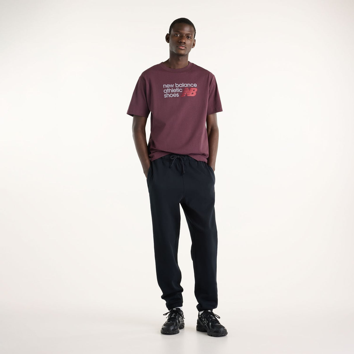 New Balance Men's Athletics Premium Relaxed Chest Logo T-Shirt-5