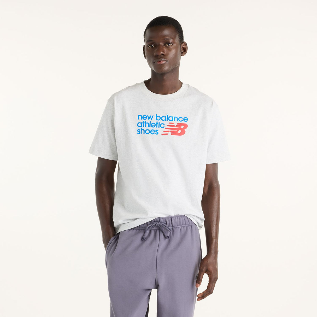 New Balance Men's Athletics Premium Relaxed Chest Logo T-Shirt-1