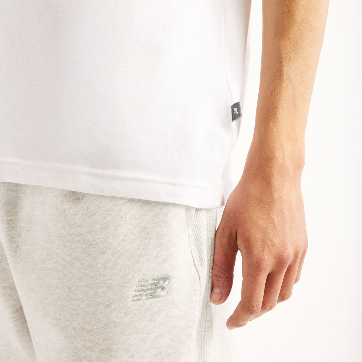 New Balance Men's Woven Label T-Shirt-5