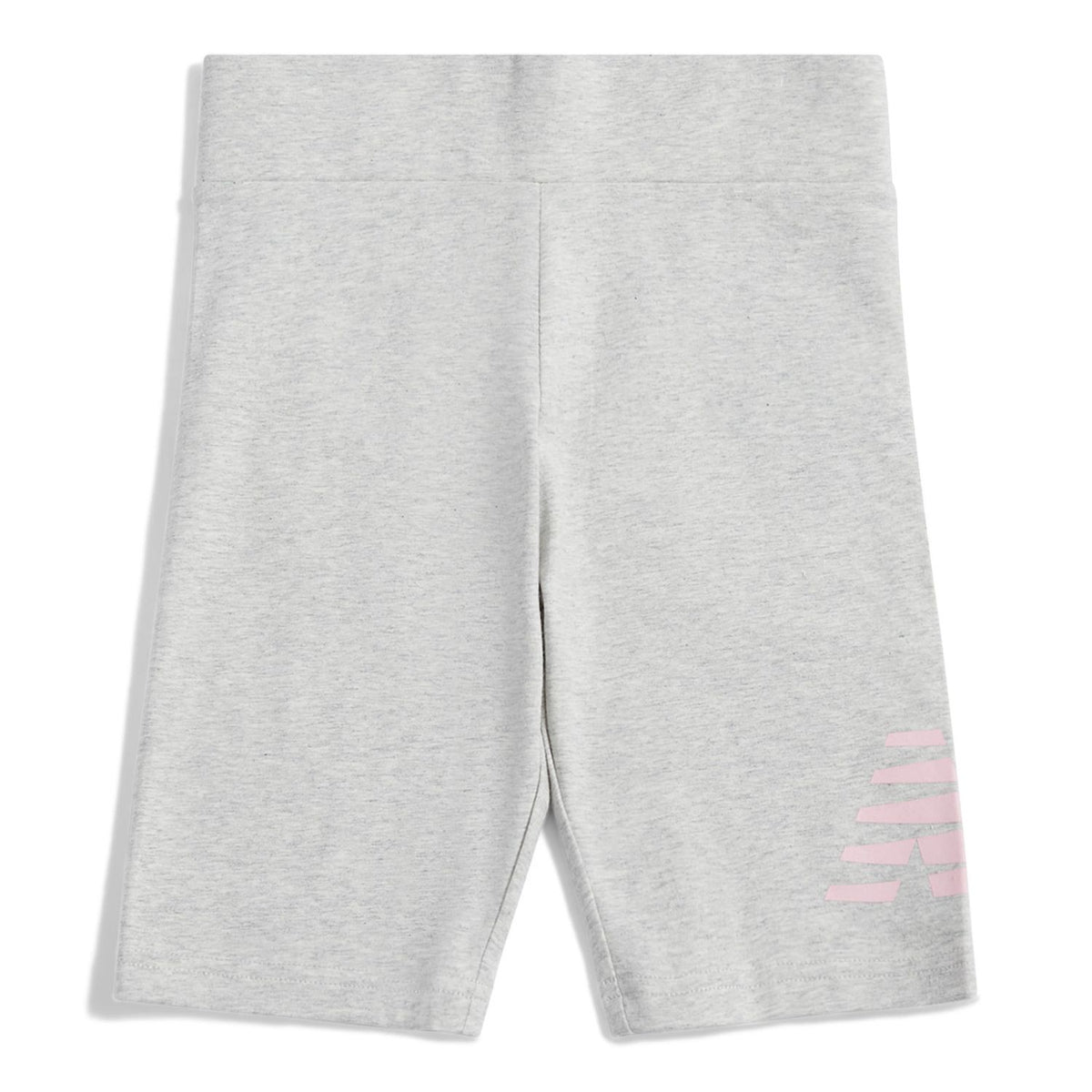 New Balance Girls' Stacked Logo Cycle Shorts-1