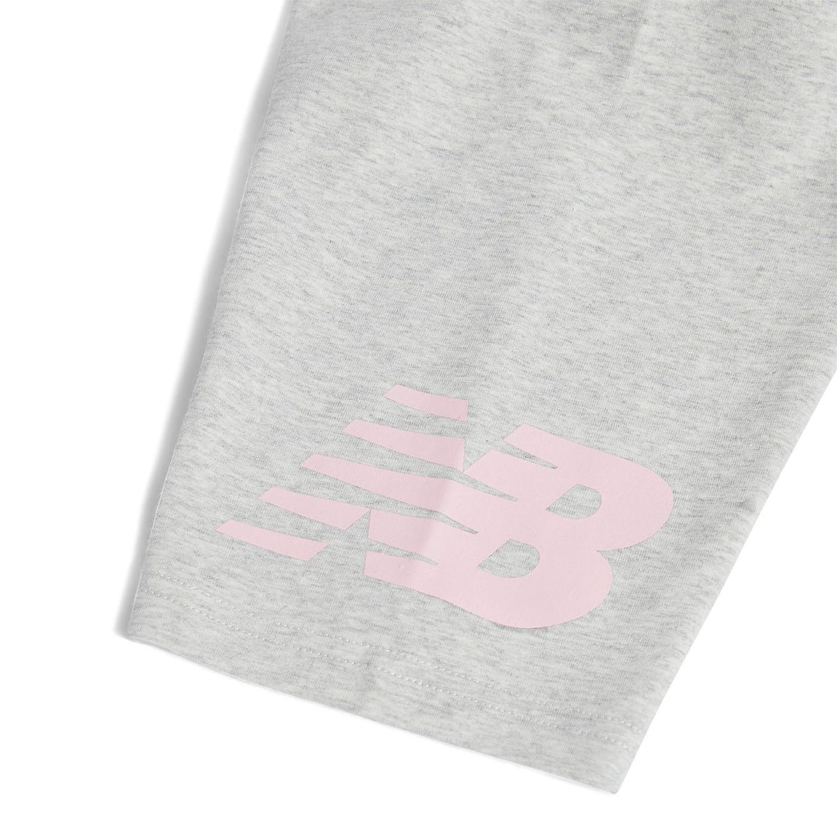 New Balance Girls' Stacked Logo Cycle Shorts-3