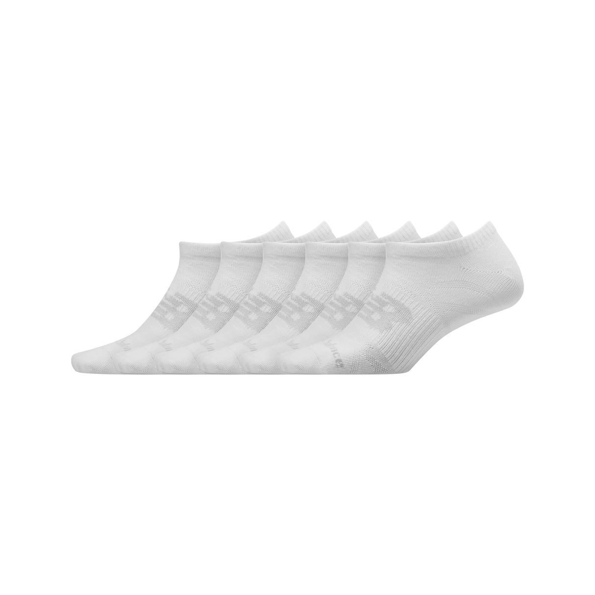 New Balance Flat Knit No Show Socks 6 Pack-2