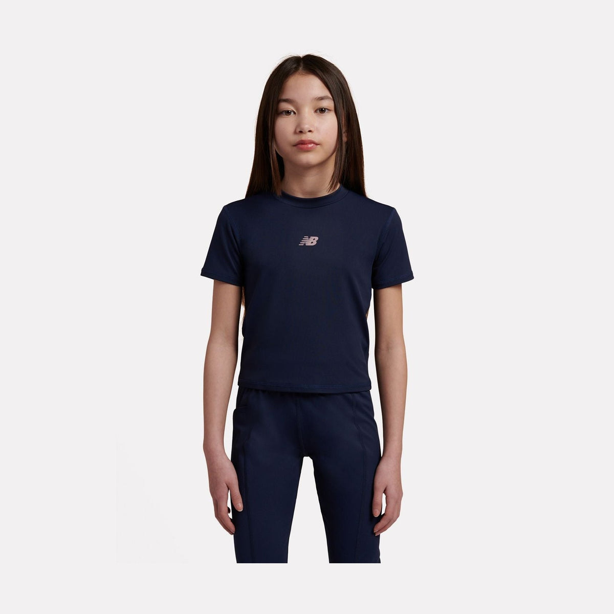 New Balance Girls' Essential Athletic T-Shirt-5
