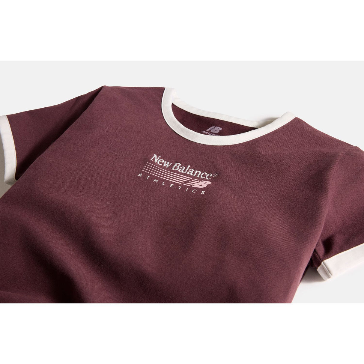 New Balance Women's Trackside Ringer T-Shirt-7