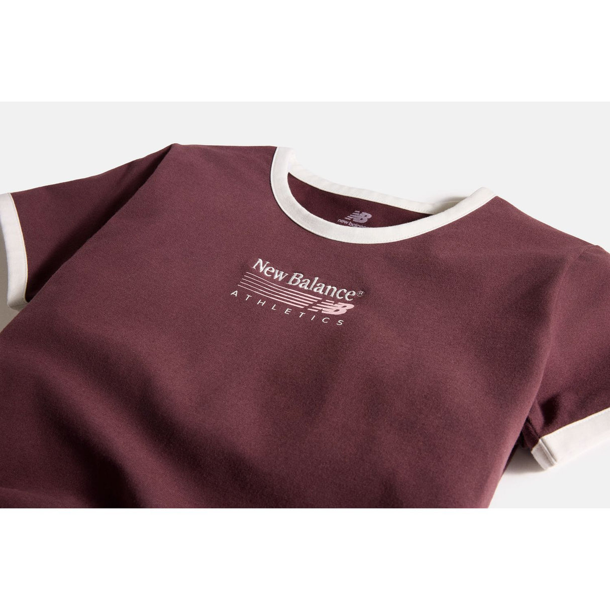 New Balance Women's Trackside Ringer T-Shirt-8