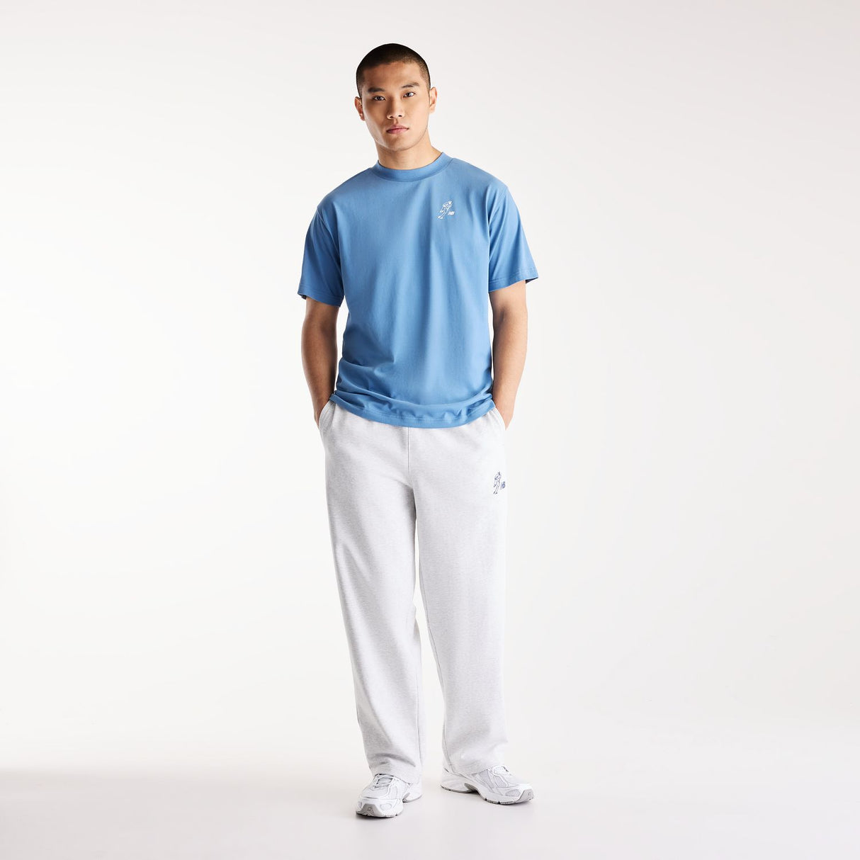 New Balance Men's Shohei Logo French Terry Sweatpants-5