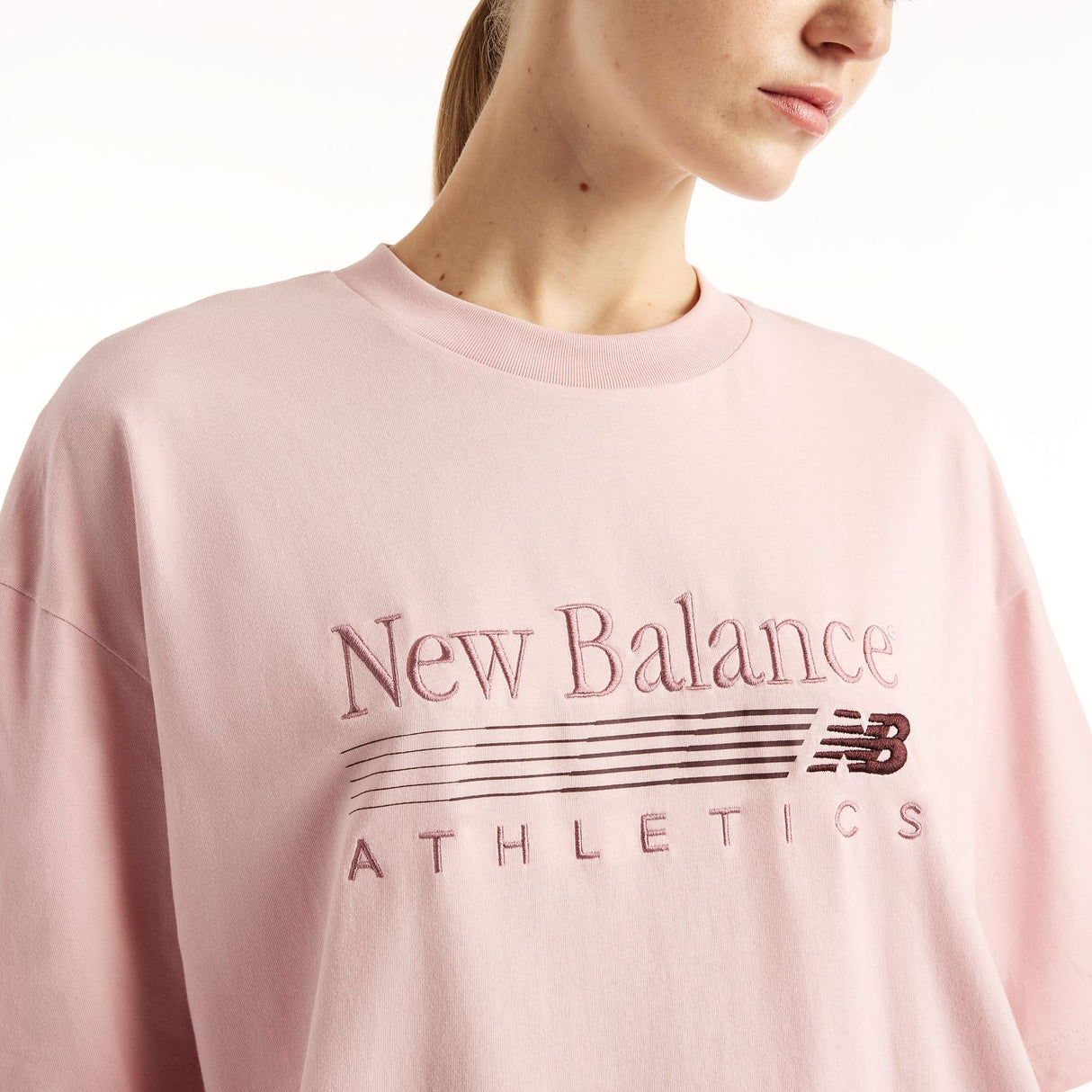 New Balance Women's Trackside Oversized T-Shirt-3