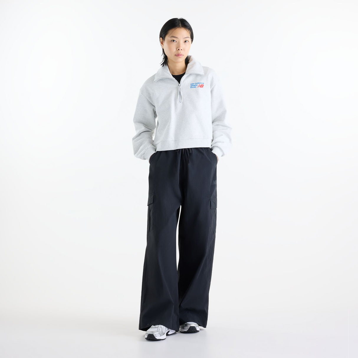 New Balance Women's Athletics Premium Logo Half Zip-6