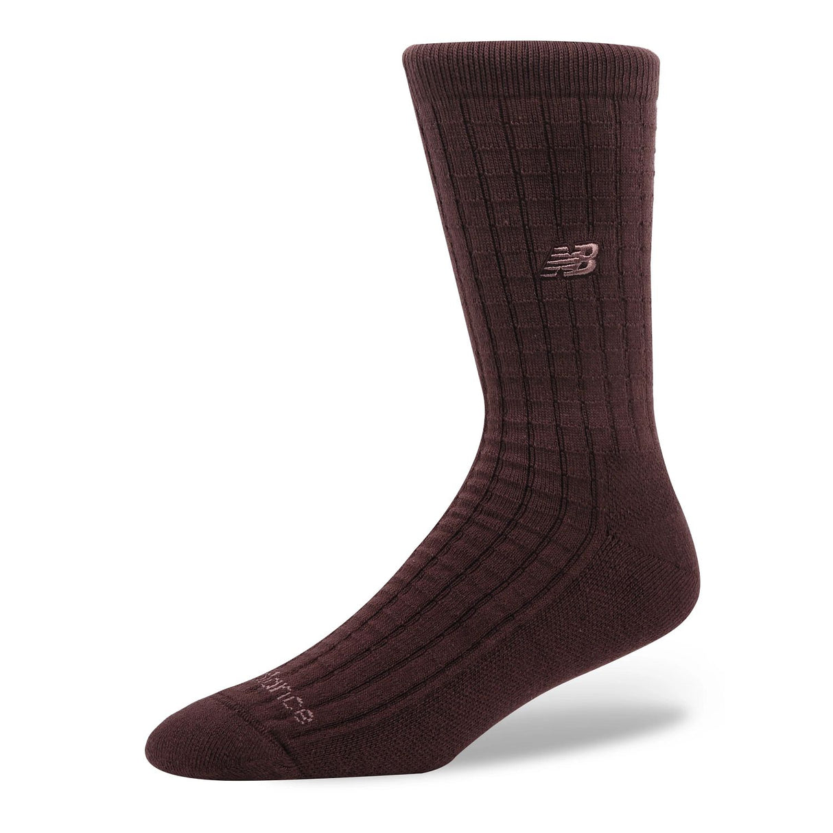 New Balance Active Heavyweight Waffle Knit Crew Socks 1 Pair-1