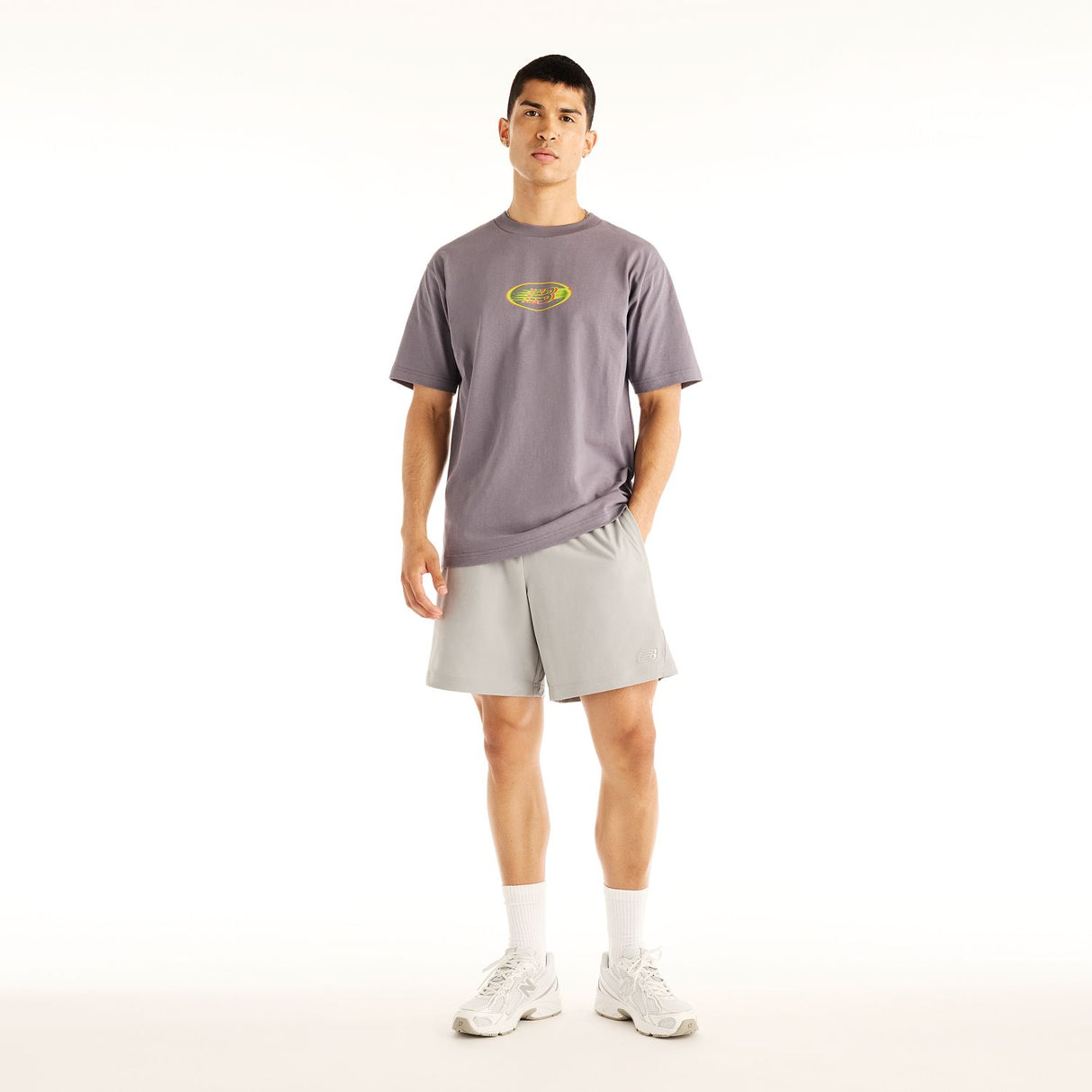 New Balance Men's Heat Map Brand T-Shirt-5