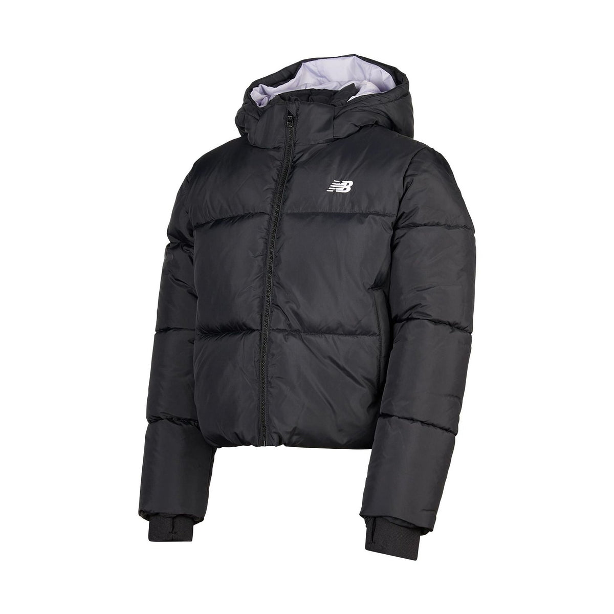 New Balance Girls' Wide Baffle Puffer Coat-2