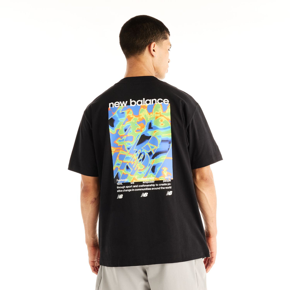 New Balance Men's Heat Map Forward Thinker T-Shirt-2