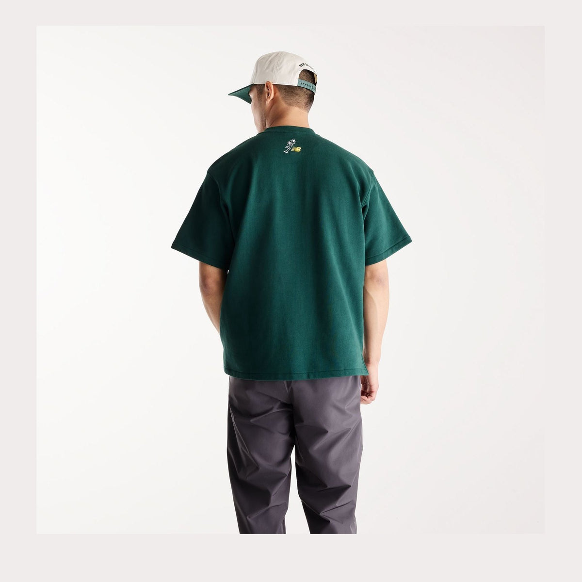New Balance Men's Shohei French Terry Henley Neck Top-2