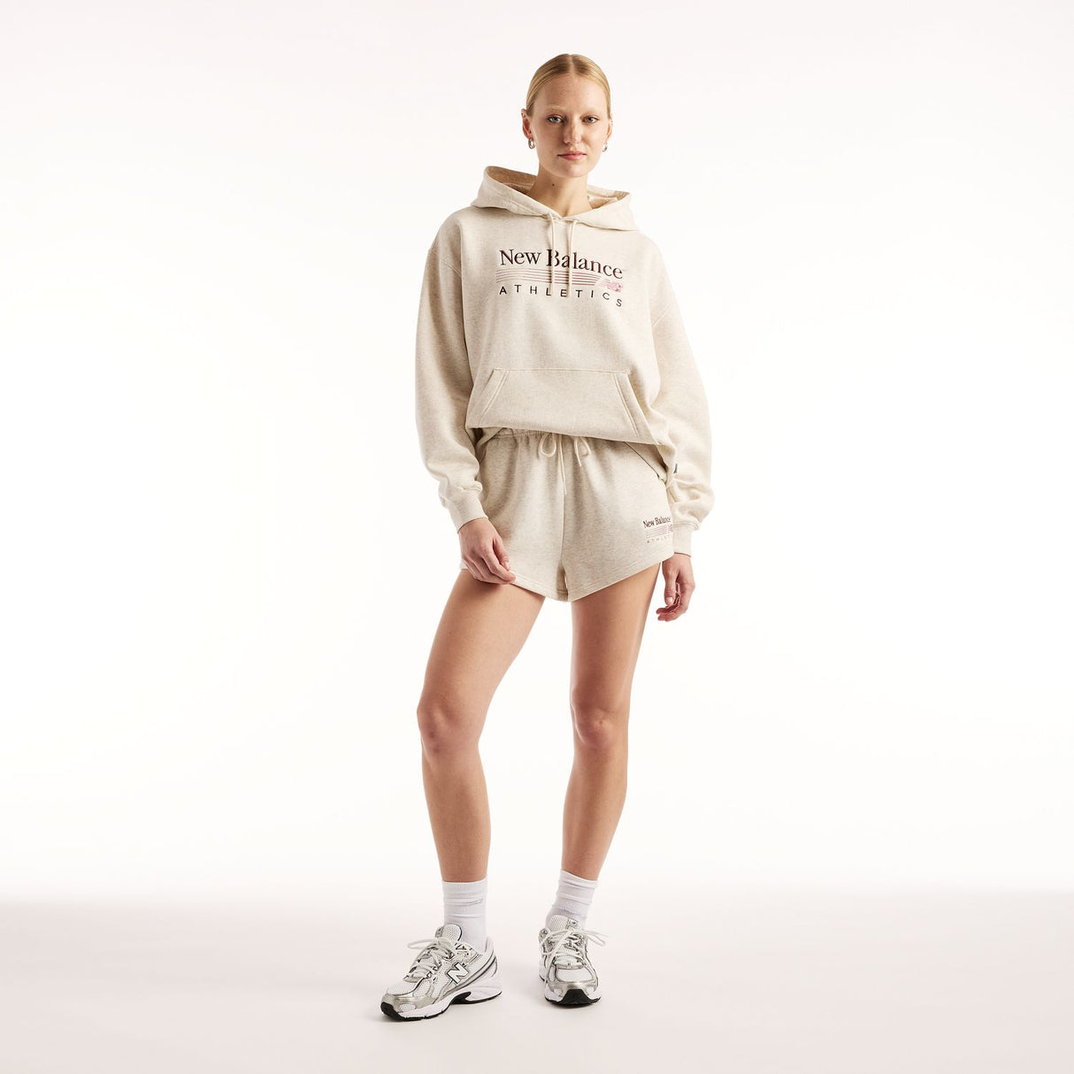 New Balance Women's Trackside Fleece Hoodie-5
