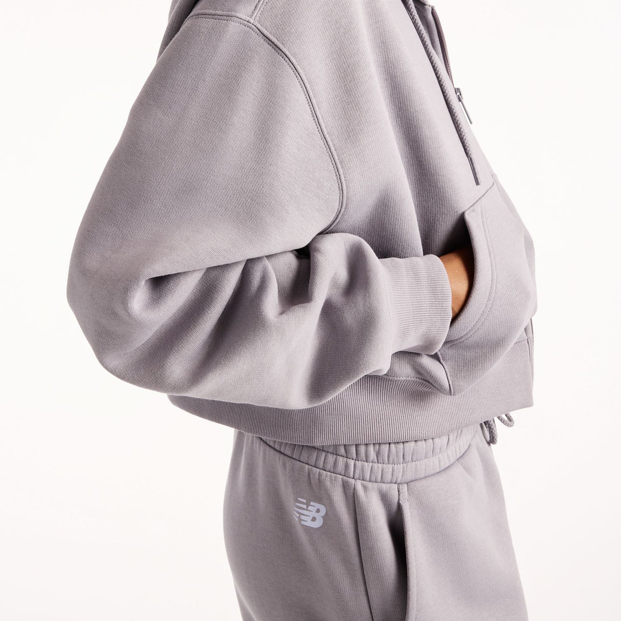 New Balance Women's Trackside Fleece Full Zip-4
