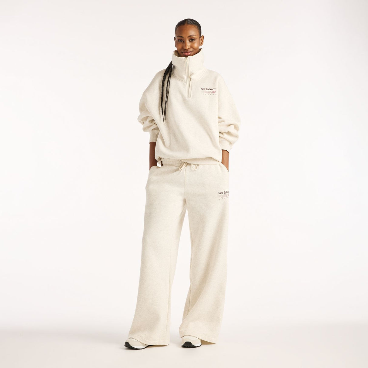 New Balance Women's Trackside Fleece Pants-6