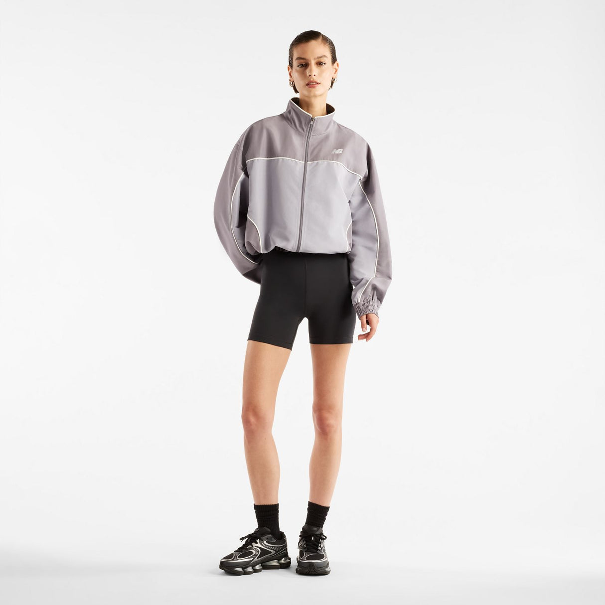 New Balance Women's Trackside Woven Jacket-6