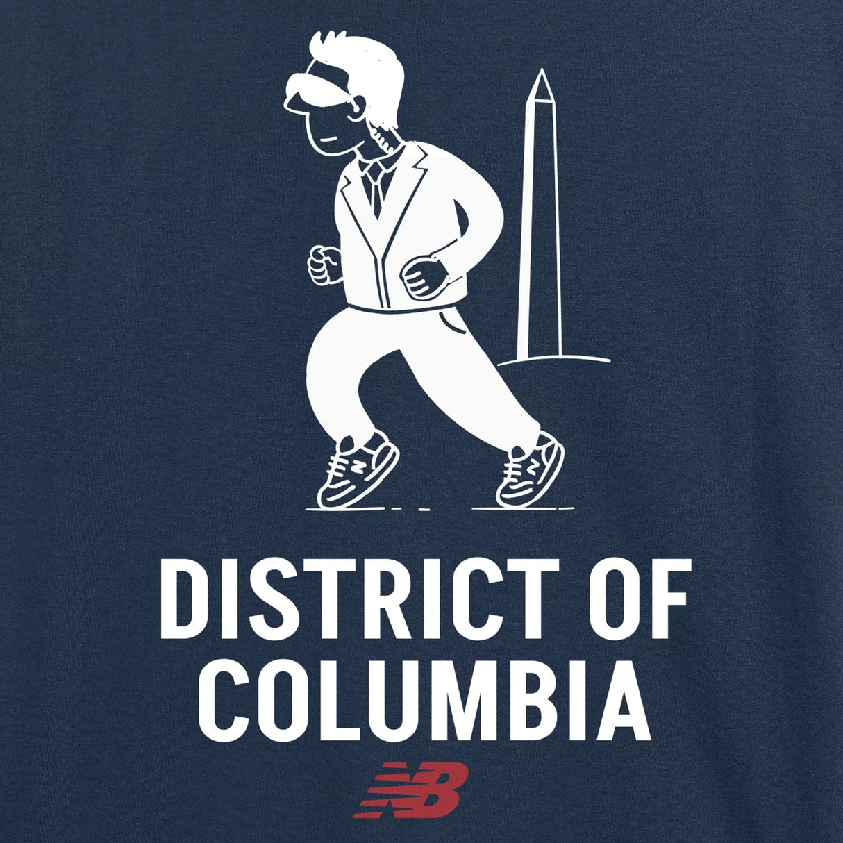 New Balance Men's District Of Columbia Character T-Shirt-3