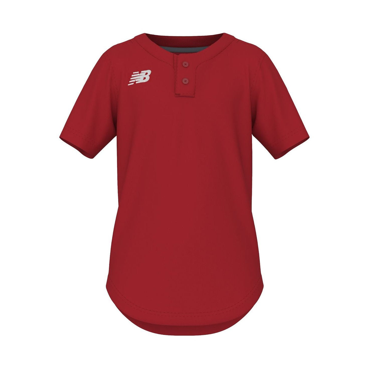 New Balance Boys' Adversary 2.0 2 Button Baseball Jersey-1