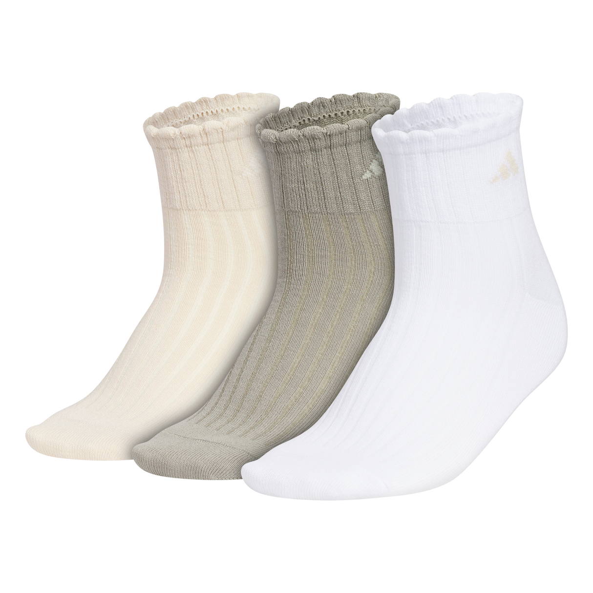 adidas Women's Sport Fashion 3-Pack Quarter Sock Unisex Accessories Socks