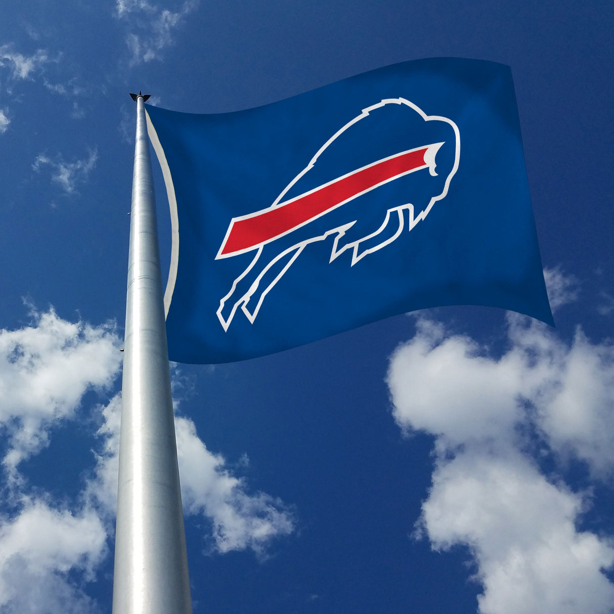 Rico Industries NFL Buffalo Bills Blue 3' x 5' Banner Flag-2