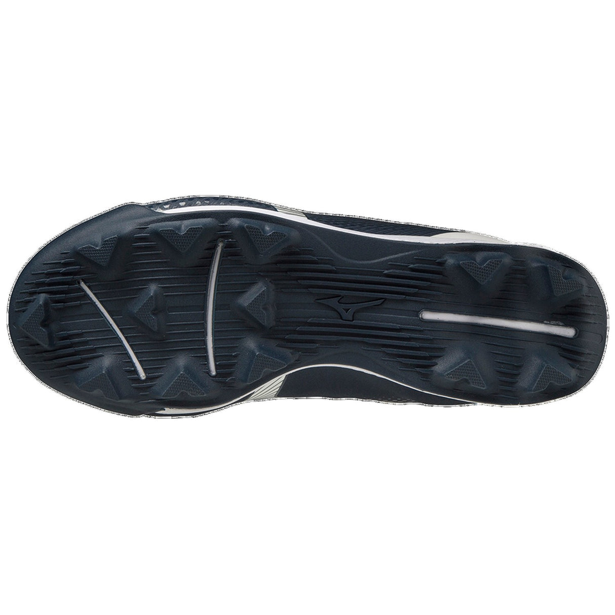 Mizuno Youth Wave Lightrevo Low Molded Rubber Baseball Cleats-2