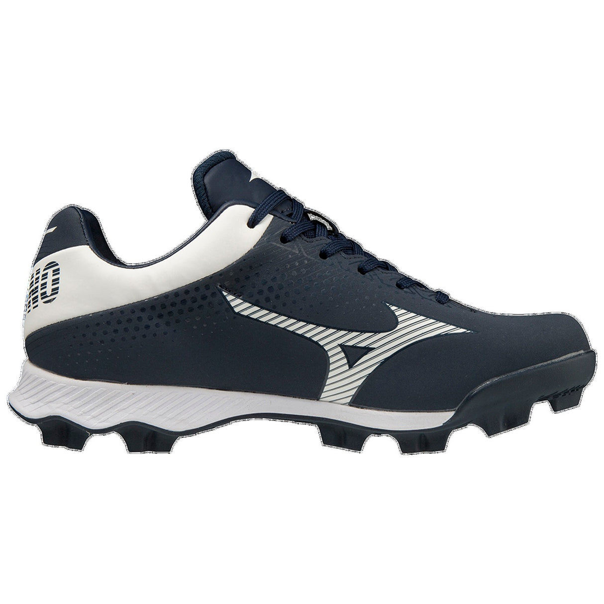 Mizuno Youth Wave Lightrevo Low Molded Rubber Baseball Cleats-3