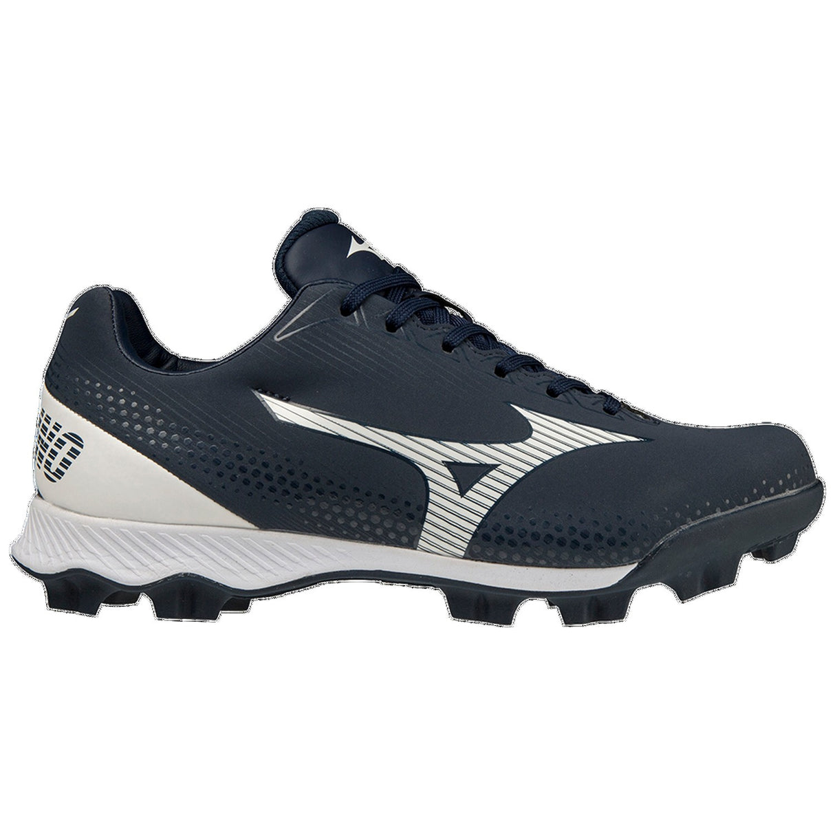 Mizuno Youth Wave Lightrevo Low Molded Rubber Baseball Cleats-6