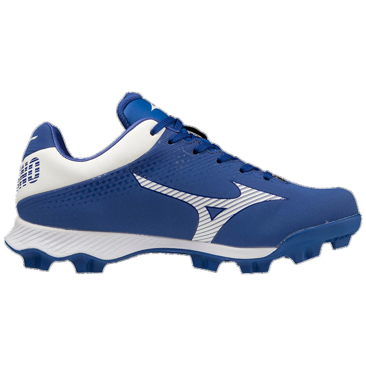Mizuno Youth Wave Lightrevo Low Molded Rubber Baseball Cleats-3