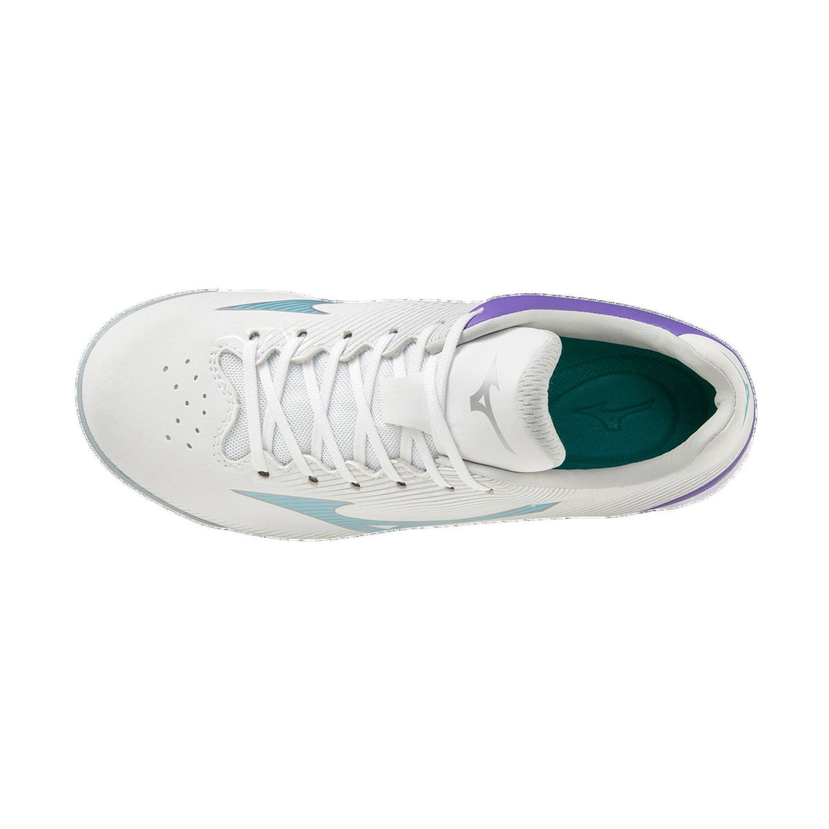 Mizuno Girl's Wave Finch Lightrevo Molded Softball Cleats-4