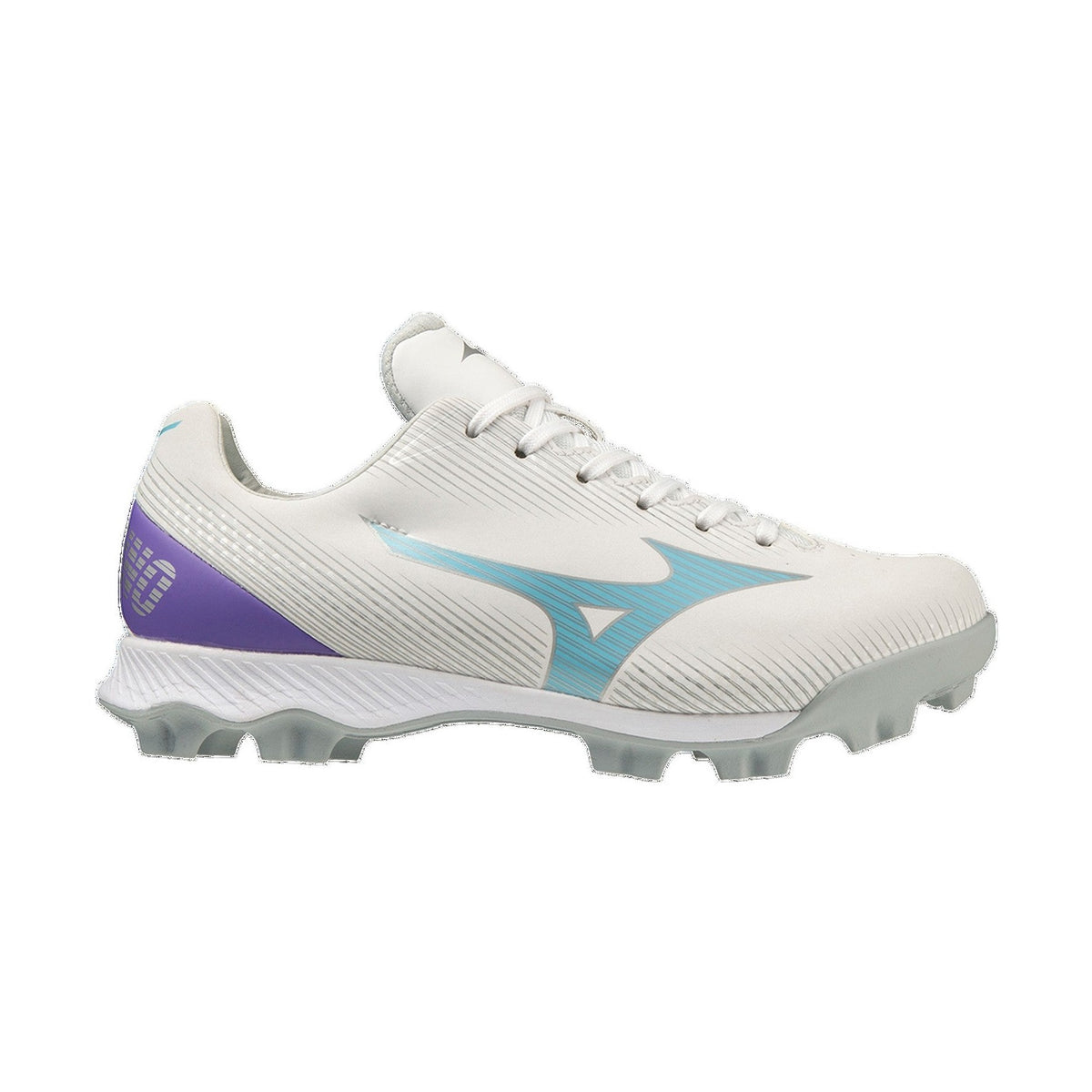 Mizuno Girl's Wave Finch Lightrevo Molded Softball Cleats-6