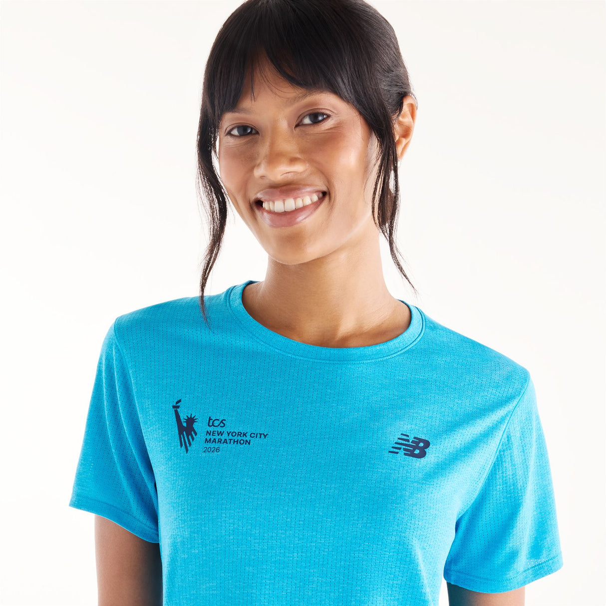 New Balance Women's NYC Marathon Athletics T-Shirt-3
