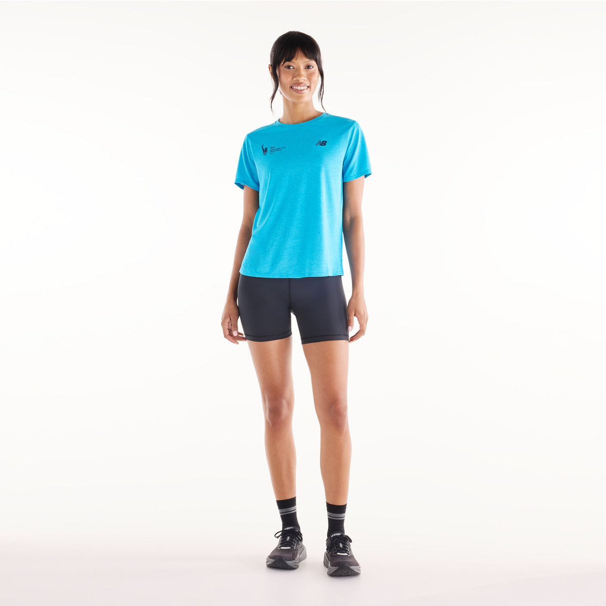 New Balance Women's NYC Marathon Athletics T-Shirt-5