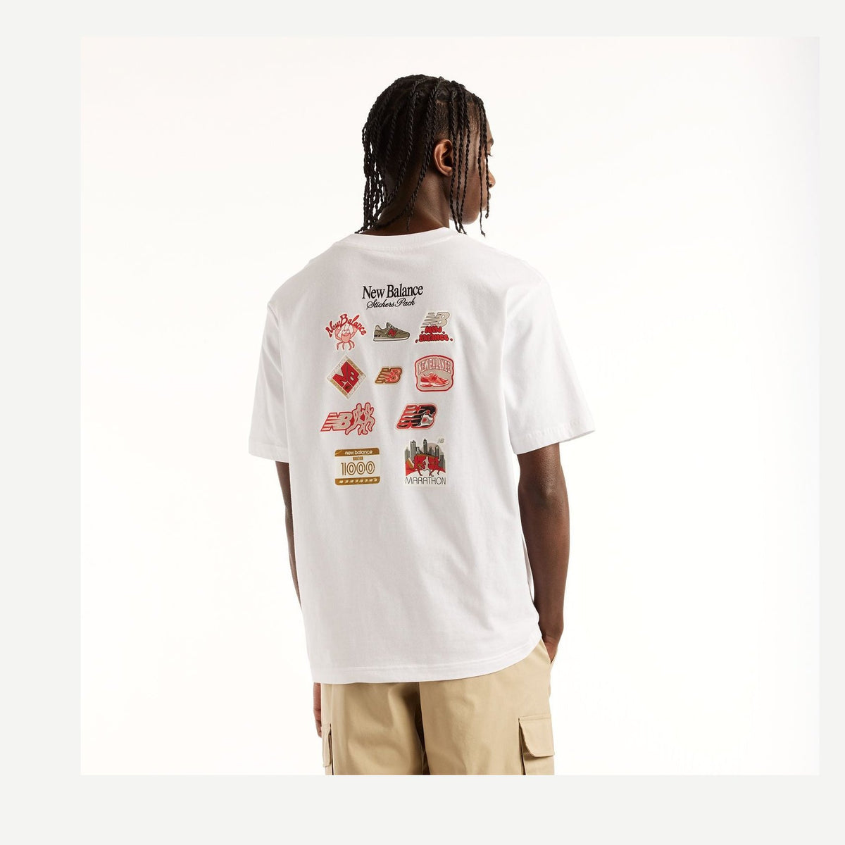 New Balance Men's Sticker Pack T-Shirt-2
