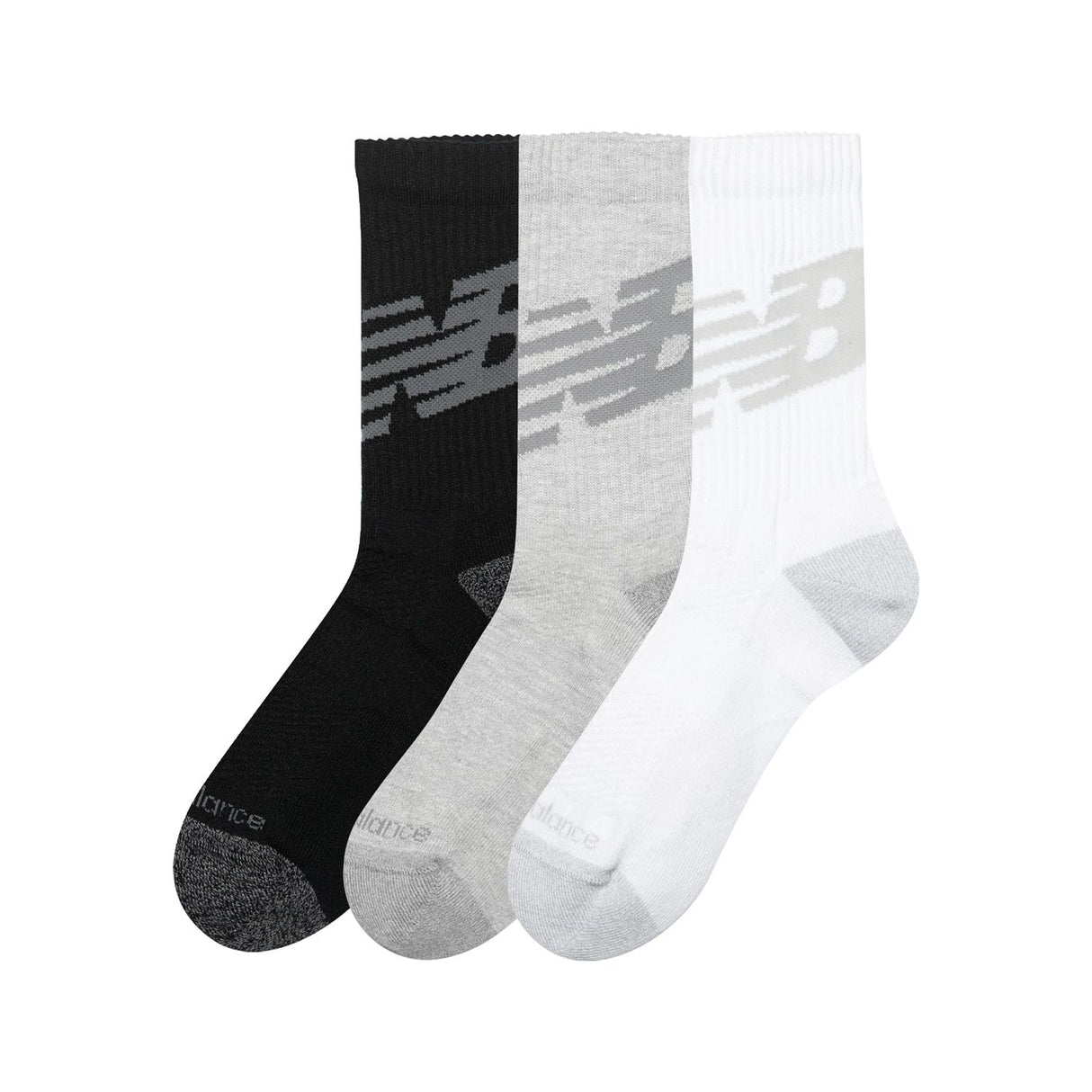 New Balance Active Lifestyle Graphic Socks 3 Pack-2