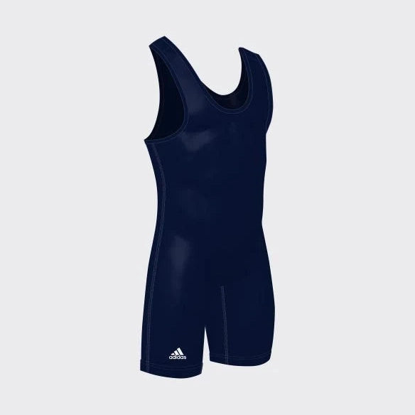 adidas Men's Solid Wrestling Singlet-1