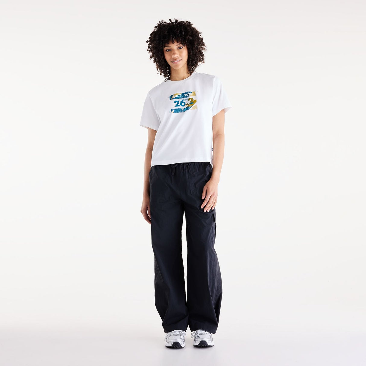 New Balance Women's NYC Marathon Graphic T Shirt - 26.2-5